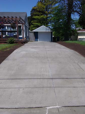 driveway (after)
